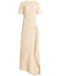 FFORME - Jaune Asymmetrical Maxi Dress - Lyst