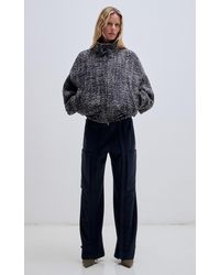 DARKPARK - Lee Wool-Blend Bouclé Bomber Jacket - Lyst