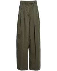 Dries Van Noten - Pamplona Cotton-Blend Wide-Leg Pants - Lyst