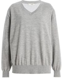 FRAME - The Cashmere V-Neck Sweater - Lyst