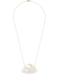 Annette Ferdinandsen - Large 14K Mother Of Pearl And Diamond Necklace - Lyst