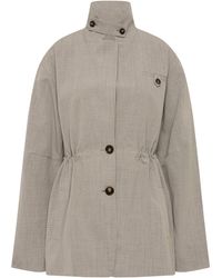 St. Agni - Cinched Wool-Blend Jacket - Lyst