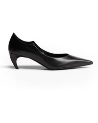 KHAITE - Valerie Leather Pumps - Lyst