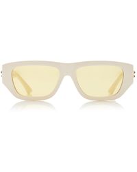 Bottega Veneta - Square-frame Acetate Sunglasses - Lyst