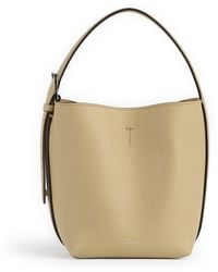 TOTEME - Petite Belted Leather Tote - Lyst