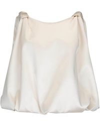 Harris Tapper - Exclusive Knot Satin Top - Lyst