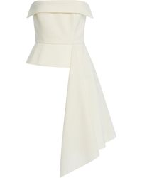 Del Core - Bustier Handkerchief Top - Lyst