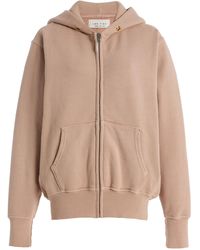 Les Tien - Heavyweight Cotton Zip-Up Hoodie - Lyst