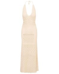 LoveShackFancy - Massie Cotton Crochet Dress - Lyst