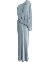 Third Form - Exclusive Solstice One-Shoulder Chiffon Maxi Dress - Lyst