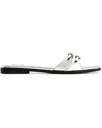NODALETO - Bulla Buckle Flat Sandal - Lyst