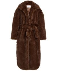 Frankie Shop - Ravello Faux Fur Robe Coat - Lyst