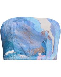Significant Other - Exclusive Rumi Strapless Floral Top - Lyst