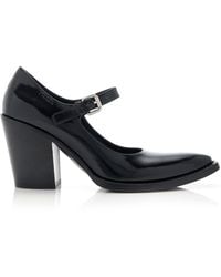 Prada - Leather Pumps - Lyst