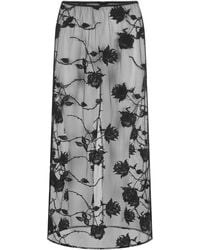 Harris Tapper - Camilla Rose Sheer Lace Maxi Skirt - Lyst