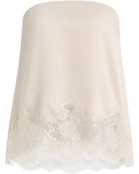 Third Form - Visions Lace Strapless Top - Lyst