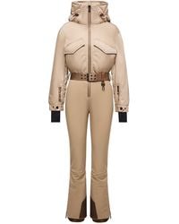 Moncler - Grenoble Hooded Down Ski Jumpsuit - Lyst