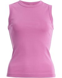 Flore Flore - Esme Cotton Tank Top - Lyst