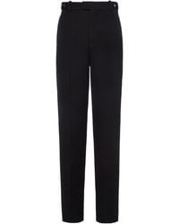 Bottega Veneta - Compact Dry Wool Pants - Lyst