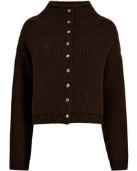 KHAITE - Marjorie Cashmere Cardigan - Lyst