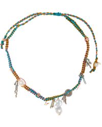 Joie - Enchanted Mermaid Stainless Steel-Stone Necklace - Lyst