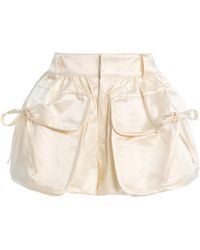 Sea - Loraine Satin Bubble Shorts - Lyst