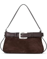 STAUD - Brooklyn Leather Shoulder Bag - Lyst