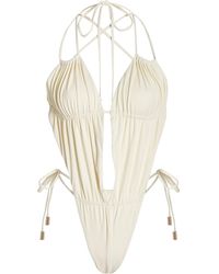 Cult Gaia Katrice One Piece Swimsuit - White