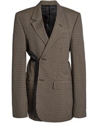 Balenciaga - Wrap Tailored Jacket - Lyst