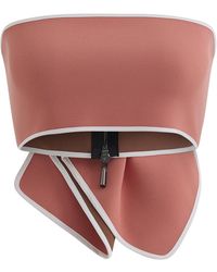 Maticevski - Kier Strapless Bandeau Top - Lyst