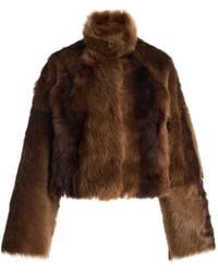 Nour Hammour - Cameron Shearling Jacket - Lyst