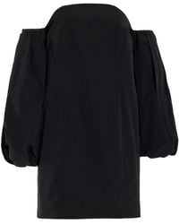 House of Dagmar - Off-the-shoulder Crepe Mini Dress - Lyst