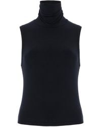 ÉTERNE - Harlow Modal Turtleneck Tank Top - Lyst