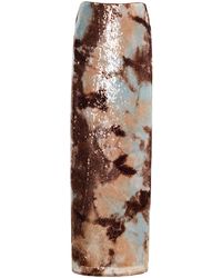 Paris Georgia Basics - Mermaid Sequined Maxi Skirt - Lyst