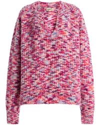 Sanderlak - Split Wool-Cotton Sweater - Lyst