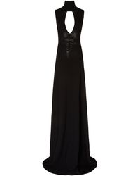 Victoria Beckham - Cutout-detailed Maxi Dress - Lyst
