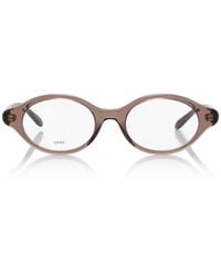 Loewe - Round-Frame Acetate Glasses - Lyst