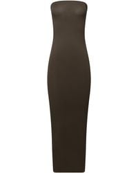 Wolford - Fatal Strapless Jersey Midi Dress - Lyst
