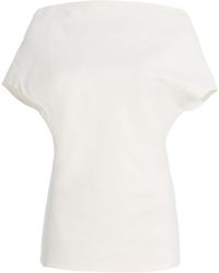 Niccolò Pasqualetti - Tela Linen-Cotton Top - Lyst