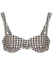 ELCE - Exclusive Escape Bustier Bikini Top - Lyst
