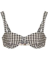 ELCE - Exclusive Escape Bustier Bikini Top - Lyst