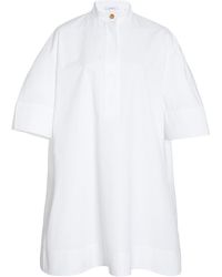 Givenchy - Cotton-Poplin Mini Dress - Lyst