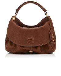 Miu Miu - Rendez-Vous Leather Shoulder Bag - Lyst