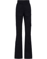 Givenchy - Utility Pocket Cotton Bootcut Pants - Lyst