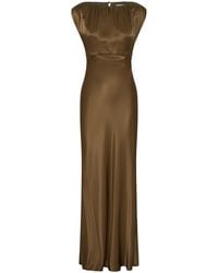 Anna Quan - Ophelia Satin Maxi Dress - Lyst