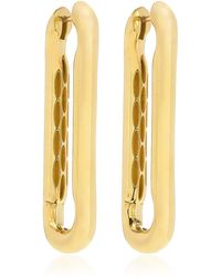 Lauren Rubinski - Lauren Xl 14k Yellow Gold Link Earrings - Lyst