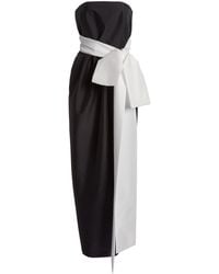 BERNADETTE - Lina Oversized Bow Dress - Lyst