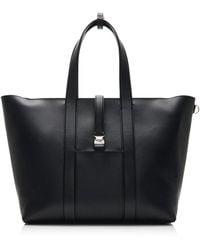 Moncler Genius - X Ee72 By Edward Enninful Ee Leather Tote Bag - Lyst