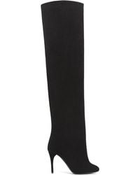 Alaïa - Suede Over-The-Knee Boots - Lyst