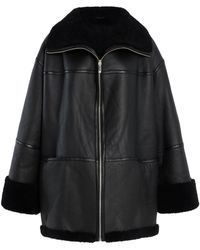 TOTEME - Menfi Oversized Shearling Coat - Lyst